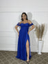 Vestido Franzido Ombro a Ombro VESTIDO DE FESTA PETRA FINA
